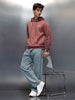 Men's casual hooded sweatshirt | Brown