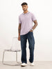Regular Fit Tipping Collar Polo T-Shirt | Purple