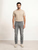 Solid Straight Fit Denim Jeans | Grey
