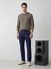 Relaxed Fit Denim Jeans | Dark Blue