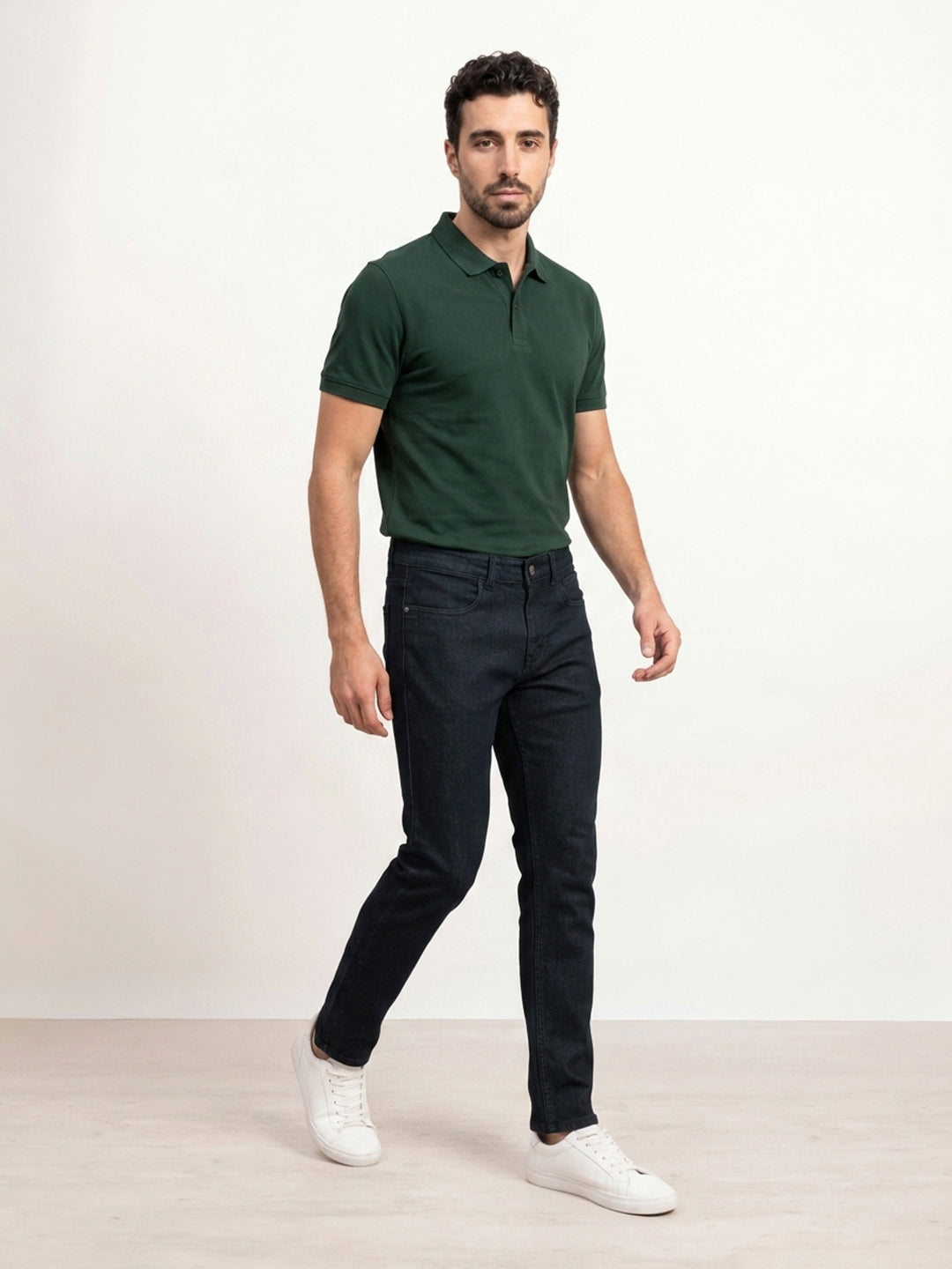 Slim Fit Denim Jeans | Dark Blue