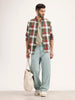 Regular Fit Checkerd Shirt | Multicolor