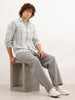 Regular Fit Checkered Shirt | Green