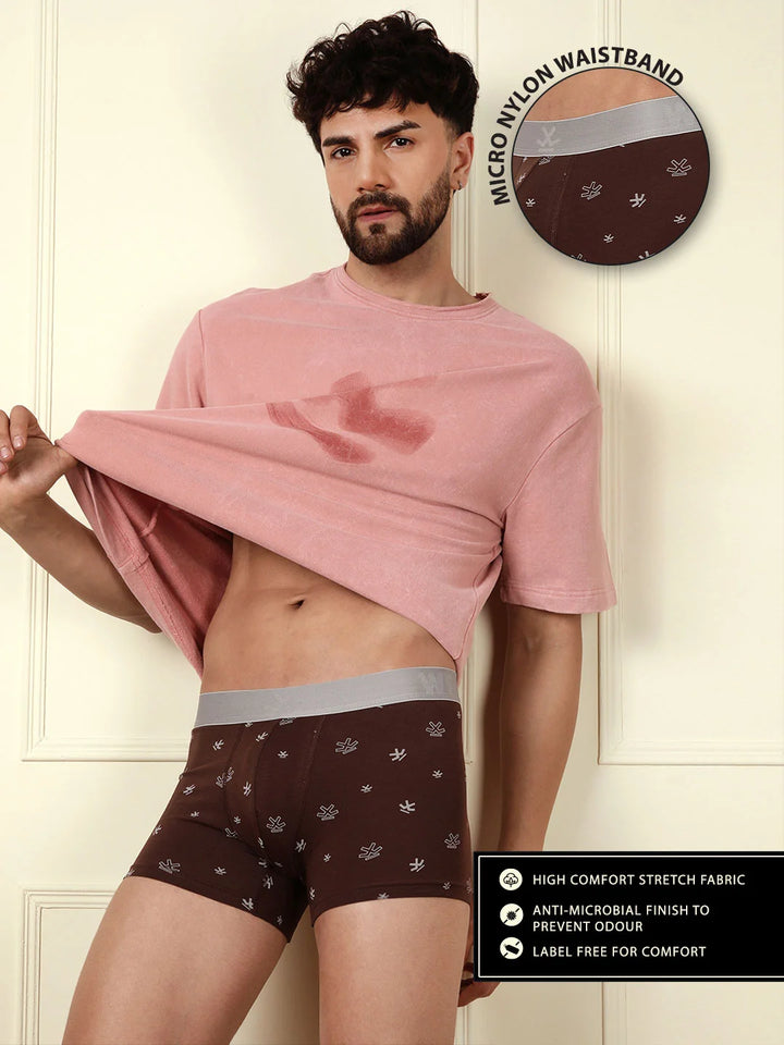 Solid & Print Pack of 2 Trunks