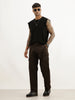 Classic Solid Cargo Trouser | Dark Grey