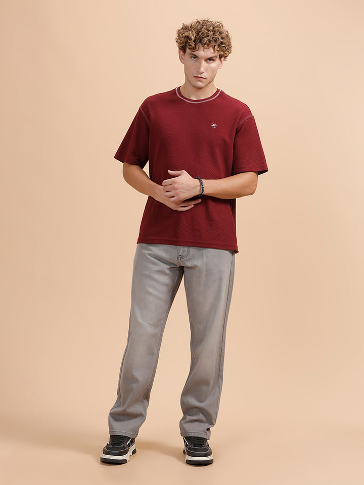 Heavy Fade Anti Fit Jeans| Grey