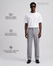Travelite Straight Fit Trousers | Essential |  Grey