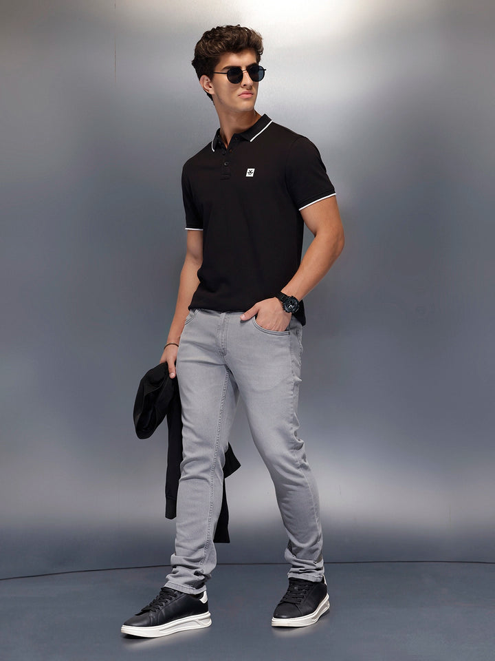 Classic Slim Fit Jeans   |  Grey