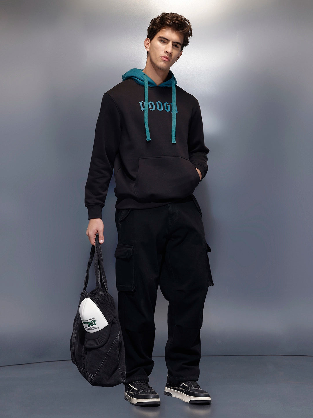 Men's Comfort Fit Hoodie   |  Black