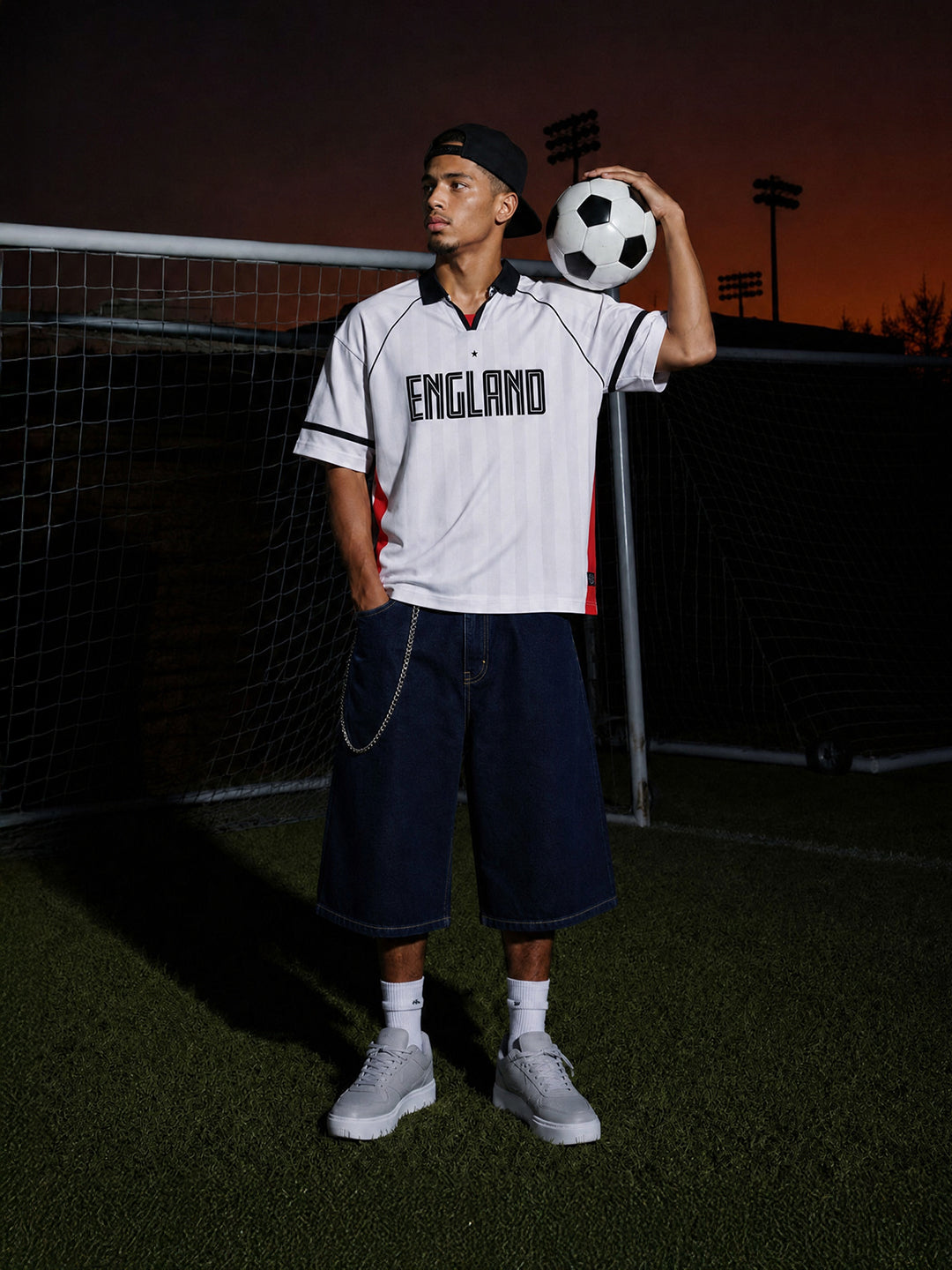 Wrogn Football Club Jersey x England | White