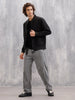 Light Weight Shell Bomber Jacket For Everyday Use  |  Black