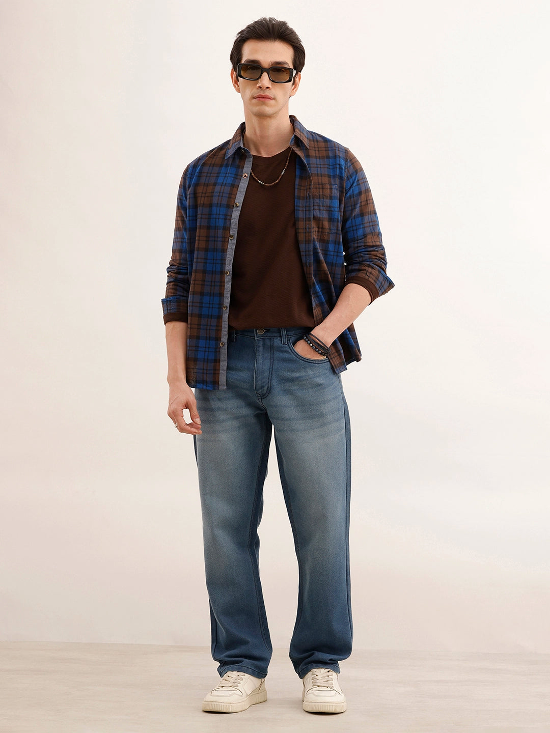 Faded Anti Fit Denim Jeans | Light Blue