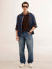 Faded Anti Fit Denim Jeans | Light Blue