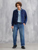 Classic Double Pocket Denim Jacket | Blue