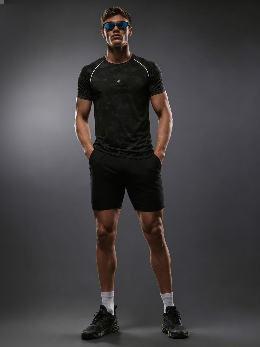 Stealth Camo Active Tee | Active |  Black