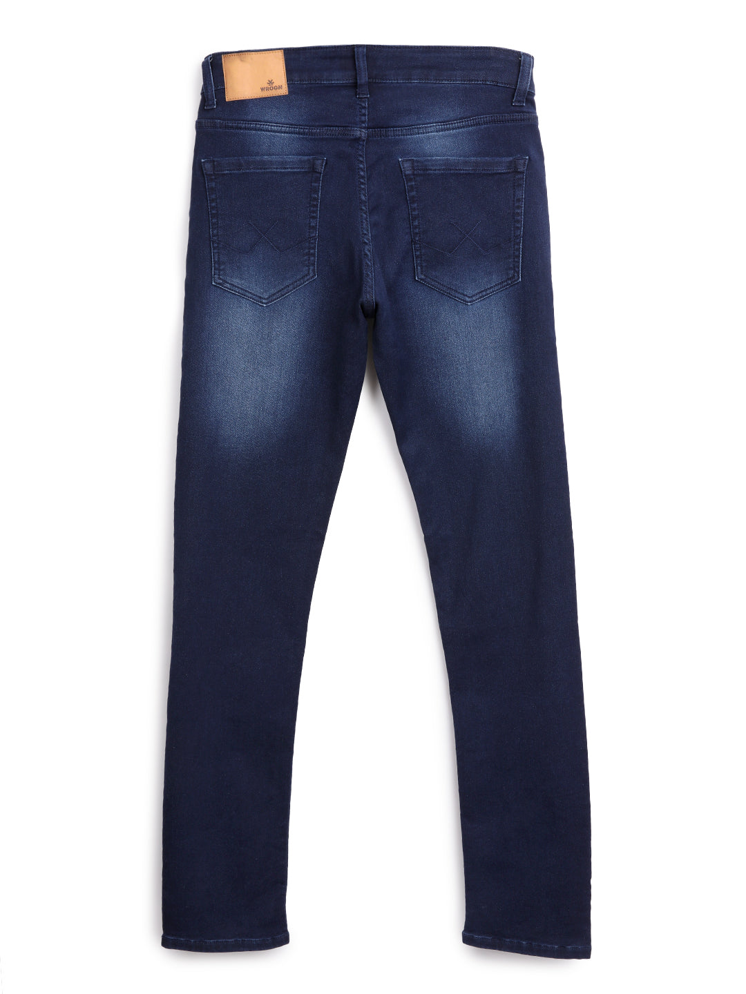 Sleek Dark Blue Slim Fit Jeans