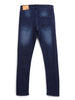 Sleek Dark Blue Slim Fit Jeans