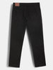 Solid Slim Fit Denim Jeans | Black