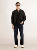 Faded Straight Fit Denim Jeans | Blue