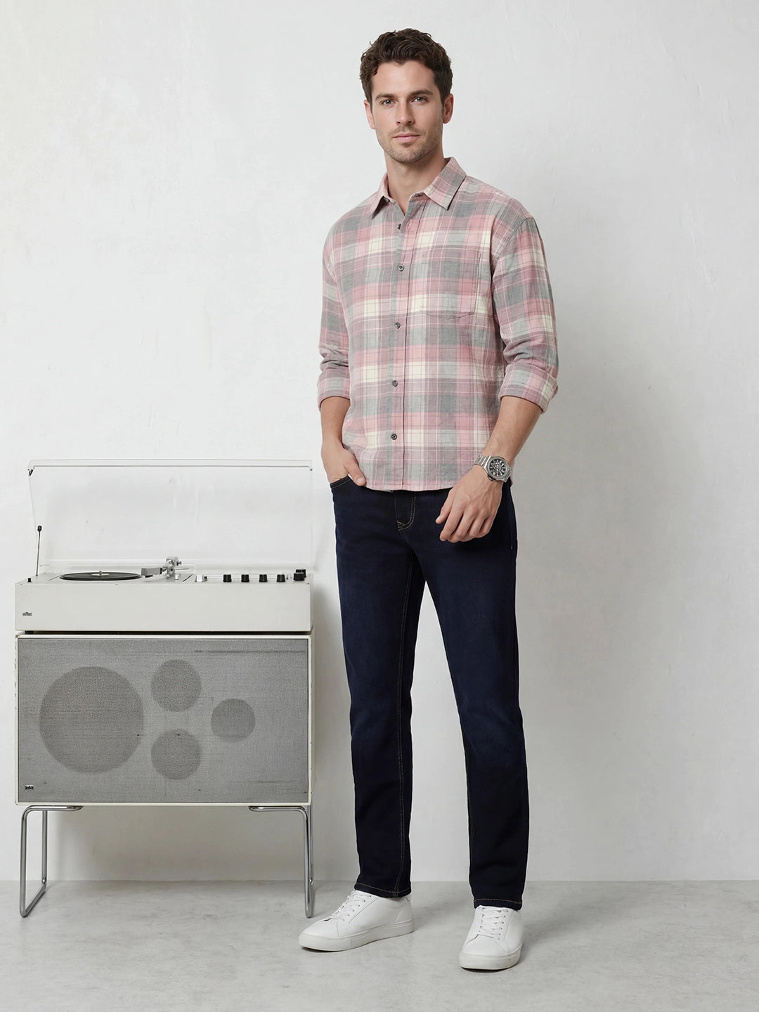 Relaxed Fit Denim Jeans | Dark Blue