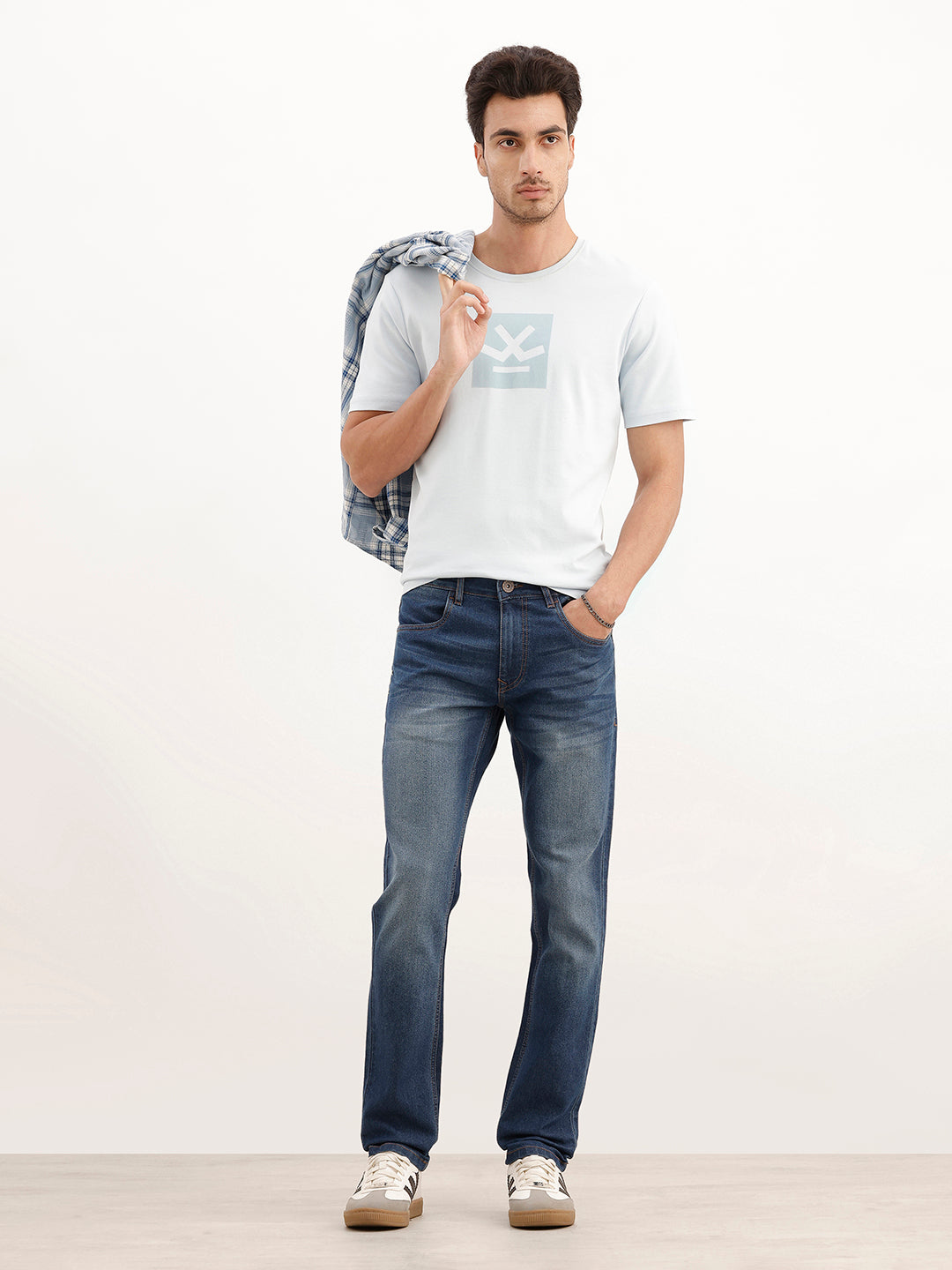 Classic Slim Fit Denim Jeans | Blue
