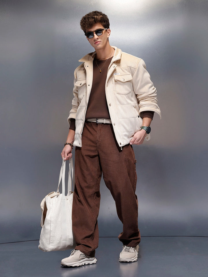 Men's Casual Oversized Jacket  | Black