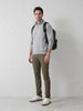Solid Slim Fit Trouser | Olive