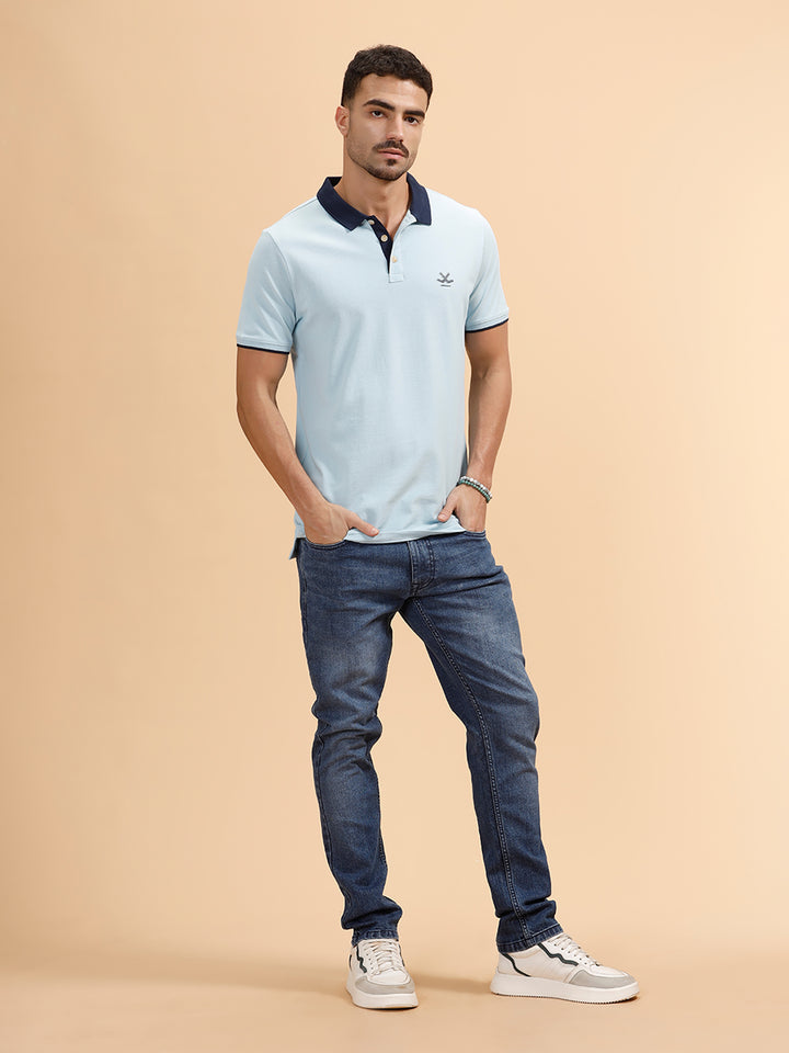 Casual Slim Fit Jeans | Blue