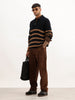 Classic Comfort Fit Knitted T-Shirt | Black