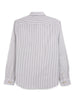 Urban Off White Striped Comfort Fit Shirt