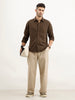 Solid Regular Fit Shirt | Olive