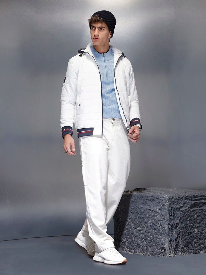 Snow White Urban Puffer Jacket | White