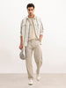 Solid Loose Fit Trouser | Off White | WTR0100LS5082W