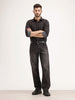 Faded Anti Fit Denim Jeans | Black
