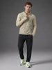 Quarter Zip Sweatshirt | Active |  Beige