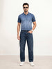 Loose Fit Denim Jeans | Dark Blue