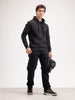 Solid Regular Fit Hoodie  | Grey