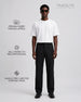 Travelite Straight Fit Trousers | Essential |  Black