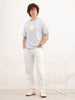 Comfort Fit Puffer Printed T-Shirt  | Blue