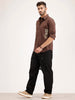 Regular Fit Placement Printed Shirt | Brown