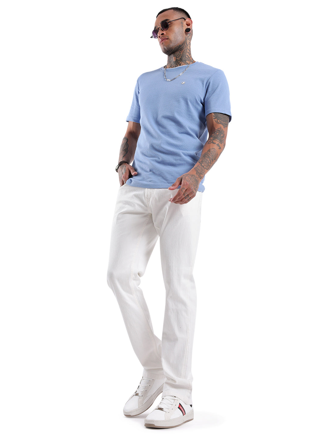 White Suave Classic Jeans