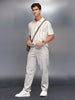 Men’s casual loose fit trouser | Grey