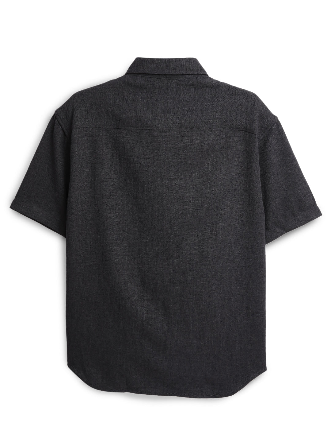 Charcoal Grey Short Sleeve Shirt