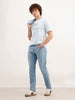 Slim Fit Solid Denim Jeans  | Light Blue