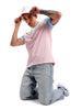 Pink Swerve Colourblocked T-Shirt