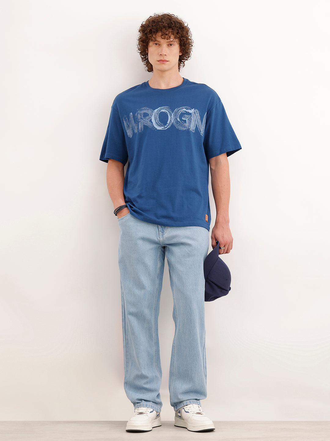 Faded Anti Fit Denim Jeans  | Light Blue