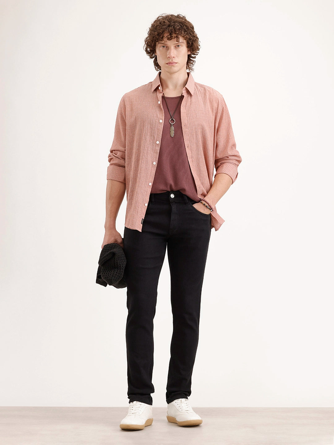 Slim Fit Denim Jeans | Black