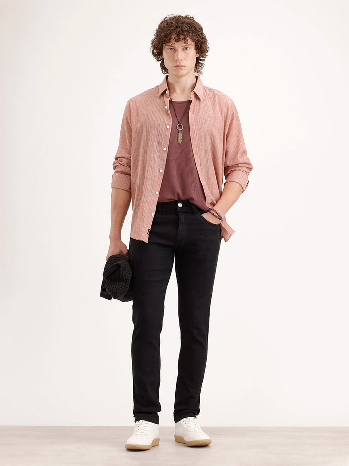 Slim Fit Denim Jeans | Black