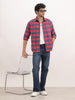 Comfort Fit Checkered Shirt | Red