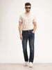Slim Fit Daded Denim Jeans | Blue